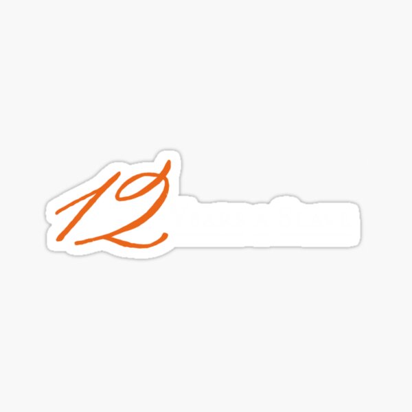 12 years a slave Sticker