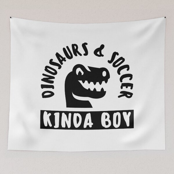 Item preview, Dinosaurs & soccer kinda boy designed and sold by TheGreenGoat.
