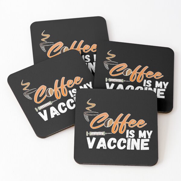 Item preview, Coffee is my Vaccine Funny Saying designed and sold by Nzgiftsandmore.