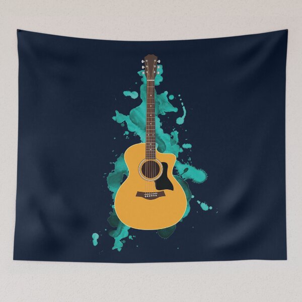 Item preview, Auditorium Style Acoustic Guitar Natural Finish designed and sold by nightsworthy.