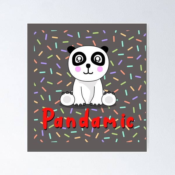 Item preview, PANDAMIC| CHIBI PANDA designed and sold by NATUREZONE.