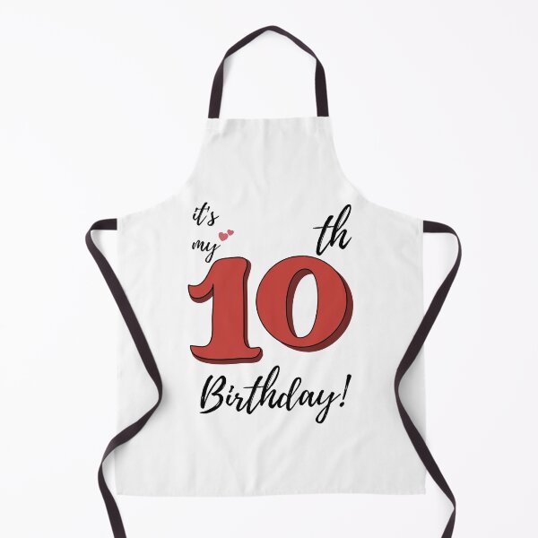 Item preview, It's My Tenth Birthday quote designed and sold by WayneTower.
