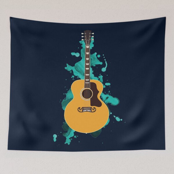 Item preview, Jumbo Style Acoustic Guitar Natural Finish designed and sold by nightsworthy.