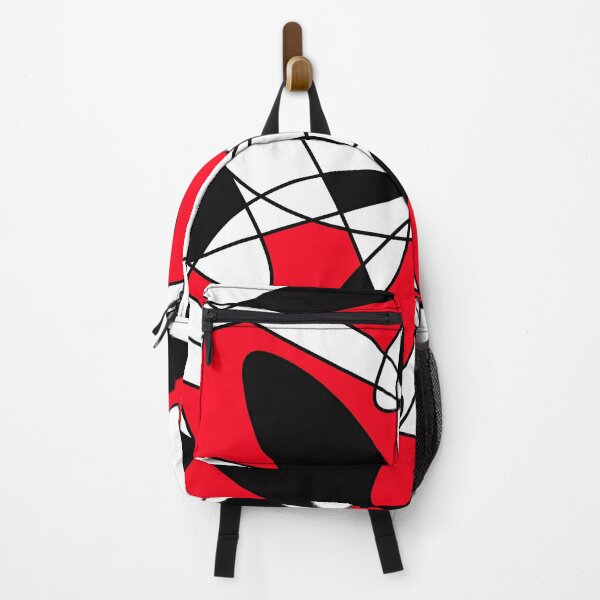 Item preview, Abstract pattern - red, black and white. designed and sold by K.S ART.
