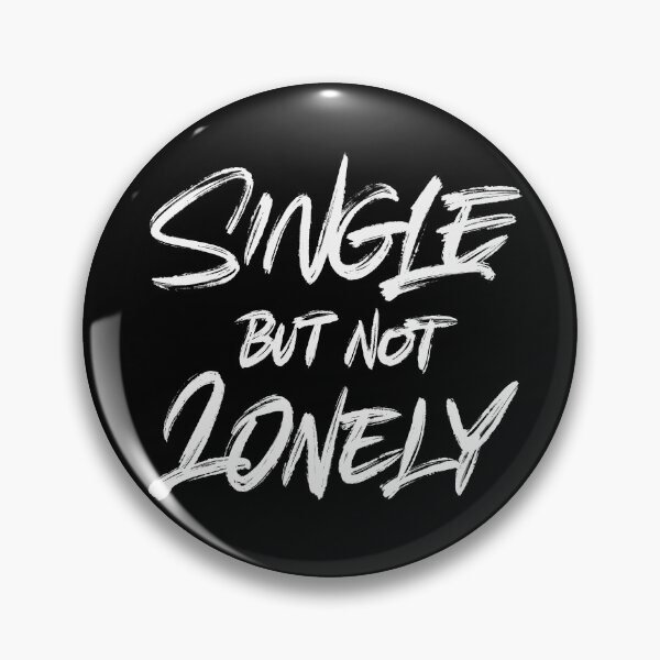 Item preview, Single but not lonely designed and sold by Zagach Letters.