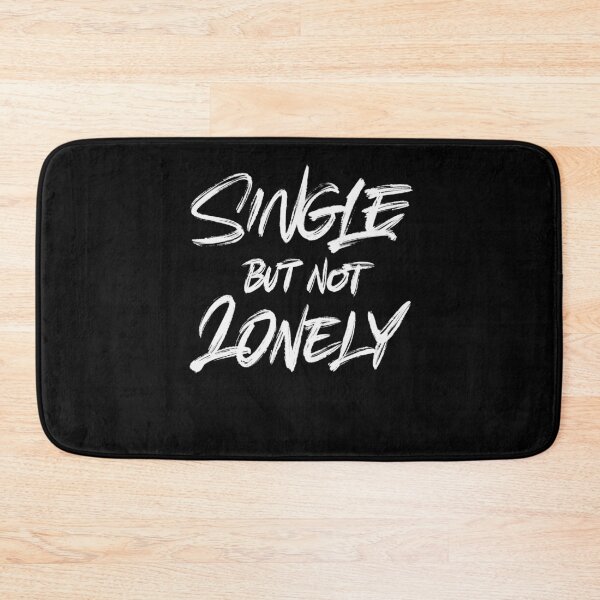 Item preview, Single but not lonely designed and sold by Zagach Letters.
