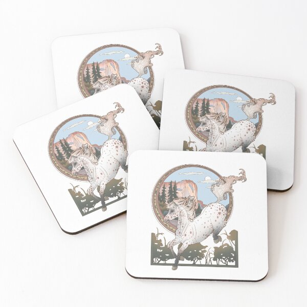 Item preview, Free Wind horse art designed and sold by Tayastore.