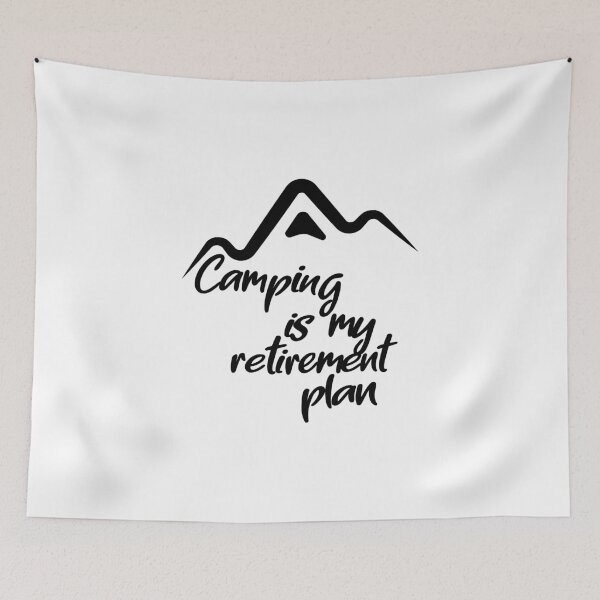 Item preview, Camping Is My Retirement Plan designed and sold by VikiQuick.