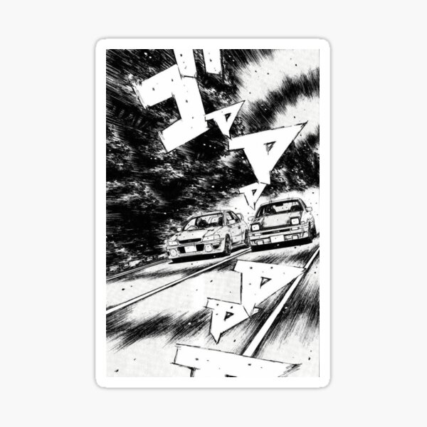 Initial D Manga Panel AE86 VS RX7 Tote Bag for Sale by GeeknGo