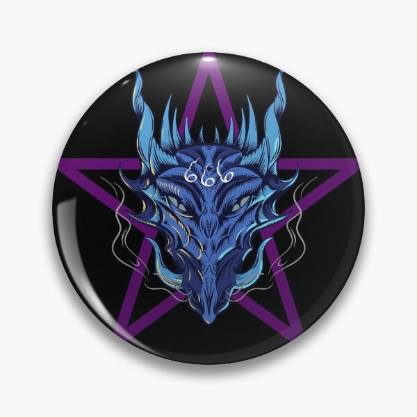 Item preview, Satanic Blue Dragon designed and sold by Etienne Ranc.