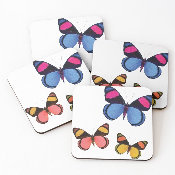 Item preview, Trio Colourful Butterflies designed and sold by Jelly Bear.