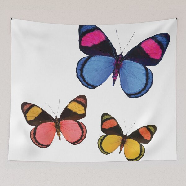 Item preview, Trio Colourful Butterflies designed and sold by Jelly Bear.