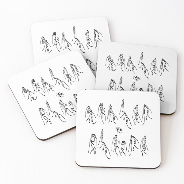 Item preview, Helping Hands BLK designed and sold by Square Dancing Gifts & Merchandise.