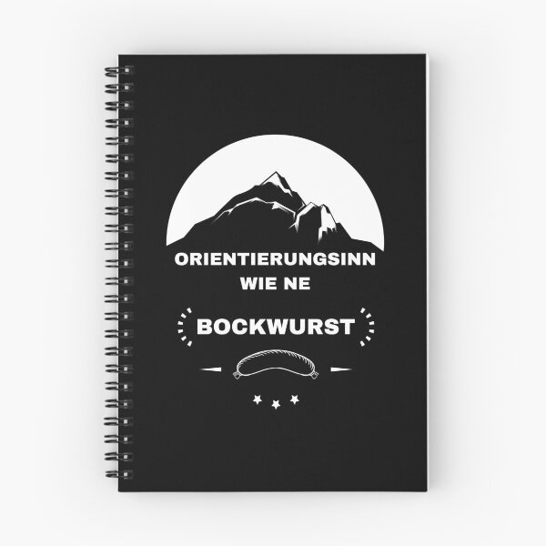 Aperçu de l'œuvre Sens de l'orientation Bockwurst alpes nature montagnes créée et vendue par DerEmmat.