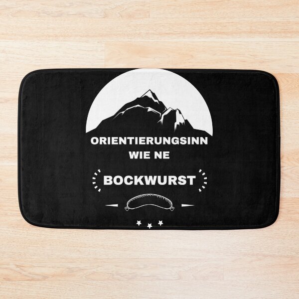 Item preview, Orientation Bockwurst Alps Nature Mountains designed and sold by DerEmmat.