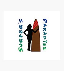 Surfer's Paradise Australia Photographic Print