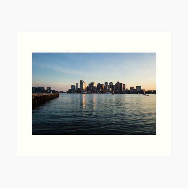 Skyline of Boston Art Print