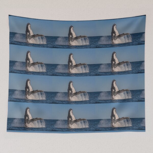 Item preview, Breaching Humpback Whale designed and sold by jodielowe88.