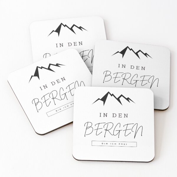 Item preview, In The Mountains I Am Free Alpine Nature Mountains designed and sold by DerEmmat.