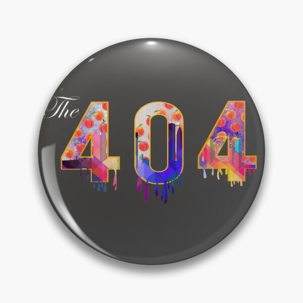 Item preview, The 404 - Drippy Atlanta Area Code Design designed and sold by McFlyDesigns.