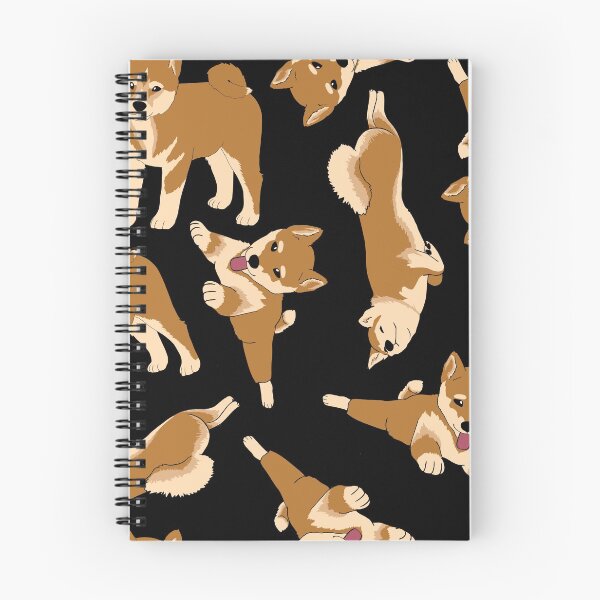 Item preview, shiba inu pattern designed and sold by scribbli.