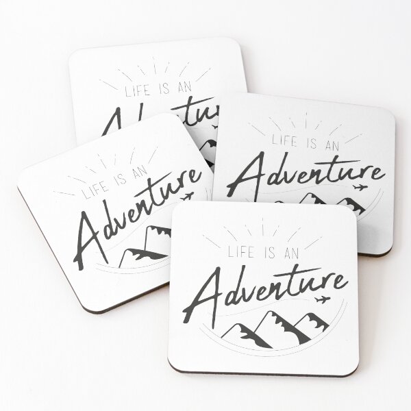 Item preview, Life is an Adventure designed and sold by VerboShop.