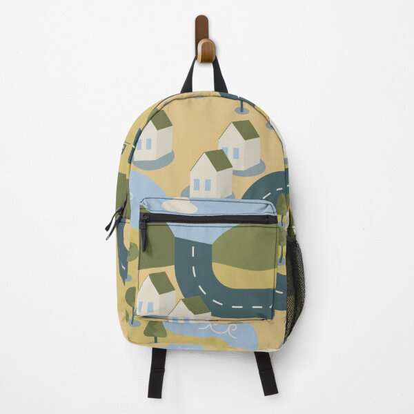 Item preview, Stylish cartoon landscape map designed and sold by CutieBlue.