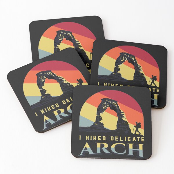 Item preview, Arches national park delicate Hiking Tshirt designed and sold by Clavitaps.