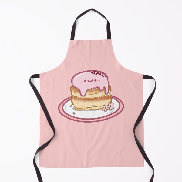 Aperçu de l'œuvre Conception de crêpes soufflé moelleux Sakura japonais Kawaii Sticker créée et vendue par Marie-c-doodles.