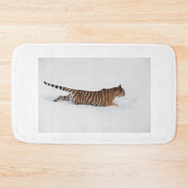 Item preview, Hunting Amur tiger in the snow designed and sold by Ingo Gerlach.