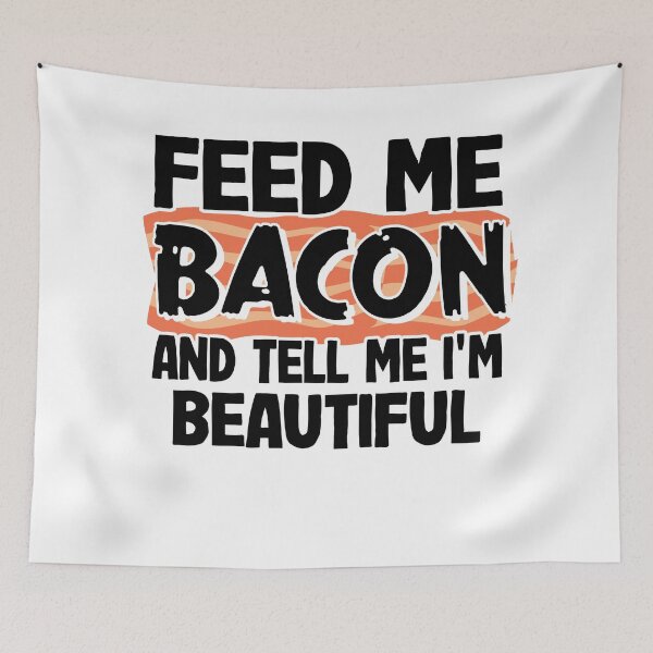 Item preview, Feed Me Bacon Funny Keto Diet Gift Breakfast Eggs designed and sold by Stronzi.