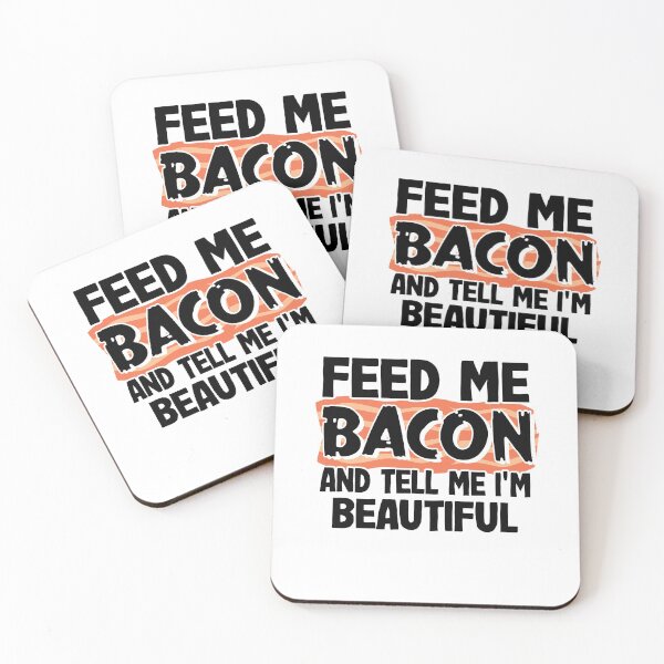 Item preview, Feed Me Bacon Funny Keto Diet Gift Breakfast Eggs designed and sold by Stronzi.