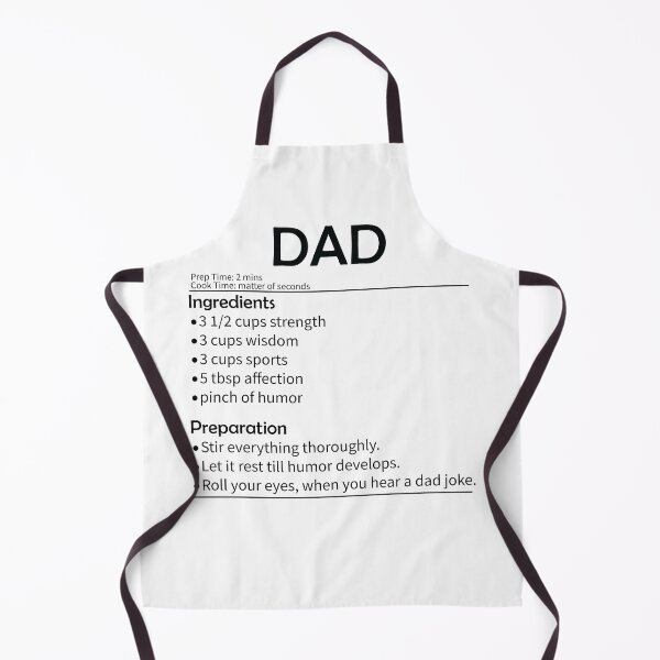 Item preview, Dad Recipe - Funny Fathers Day, Birthday Gift designed and sold by DrawingBoard.