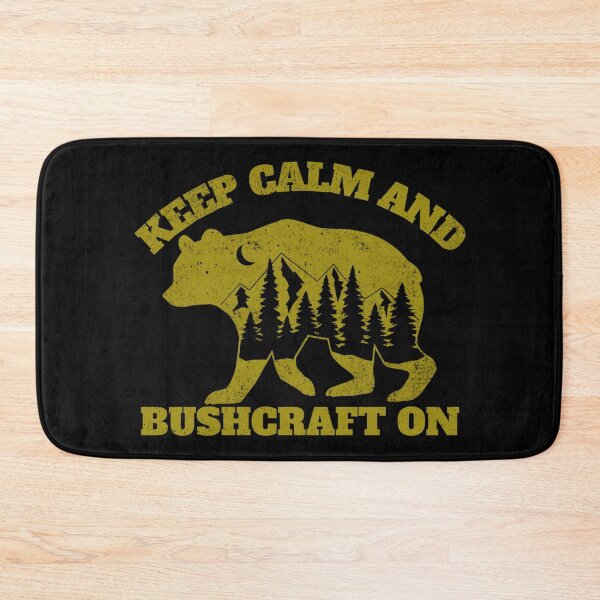 Item preview, Ceep calm and bushcraft on Bushcraft designed and sold by NobelFashion.
