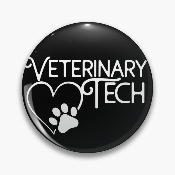 Item preview, Veterinary Tech Paw Print With Heart Vet Techs designed and sold by ByTekk.