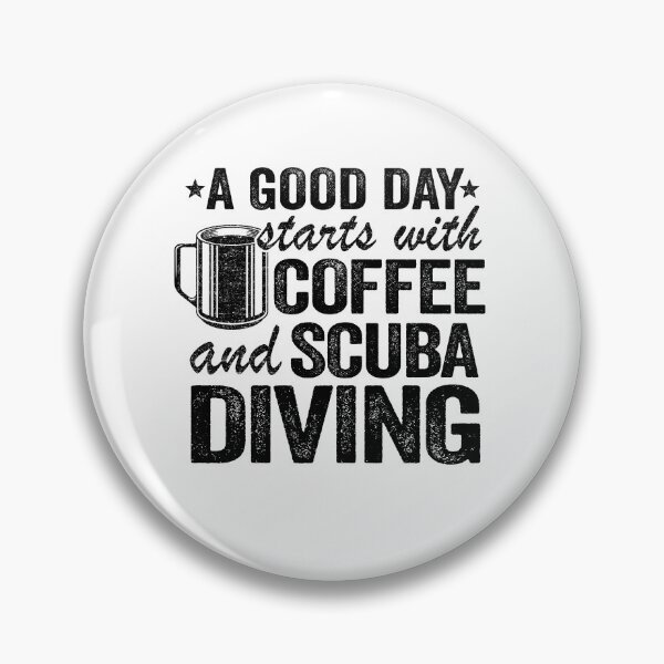 Item preview, Scuba Diving & Coffee Quotes Funny Free Diving designed and sold by Stronzi.