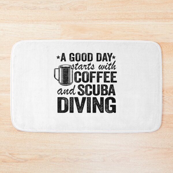 Item preview, Scuba Diving & Coffee Quotes Funny Free Diving designed and sold by Stronzi.