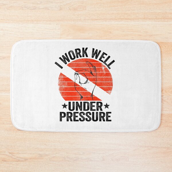 Item preview, Work Well Under Pressure Scuba Diving Diver Down Flag Gift designed and sold by Stronzi.