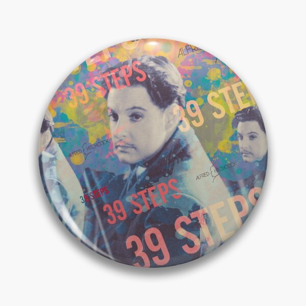 Item preview, Alfred Hitchcock, The 39 Steps, Film 30s, Officially Licensed Fan Art designed and sold by Mauswohn.