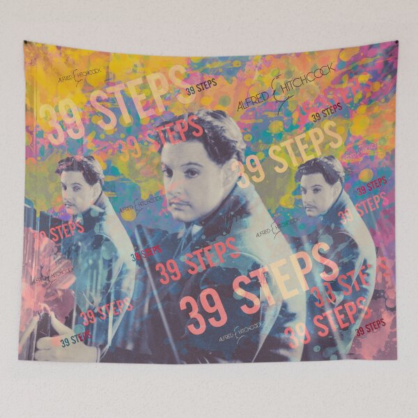 Item preview, Alfred Hitchcock, The 39 Steps, Film 30s, Officially Licensed Fan Art designed and sold by Mauswohn.