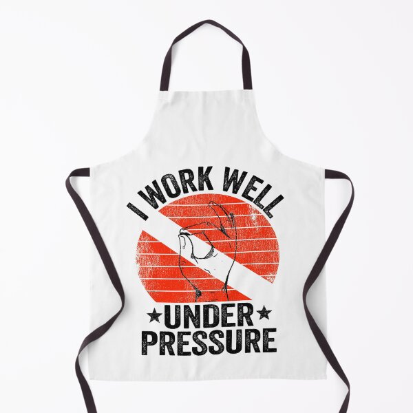 Item preview, Work Well Under Pressure Scuba Diving Diver Down Flag Gift designed and sold by Stronzi.