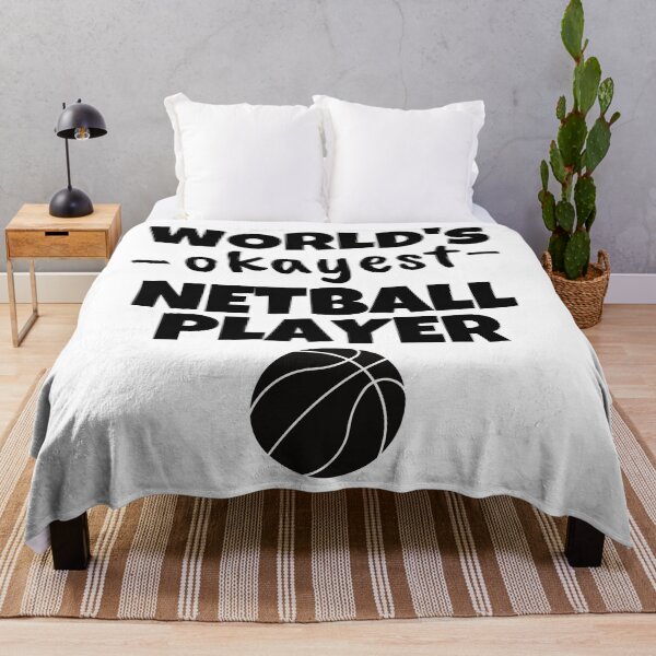 Item preview, World's okayest netball player designed and sold by TheGreenGoat.