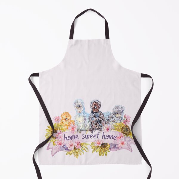 Item preview, Silkie Chickens - Home Sweet Home Sunflowers designed and sold by becca-boyce.
