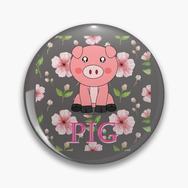 Item preview, CHIBI PIG| PIG| designed and sold by NATUREZONE.