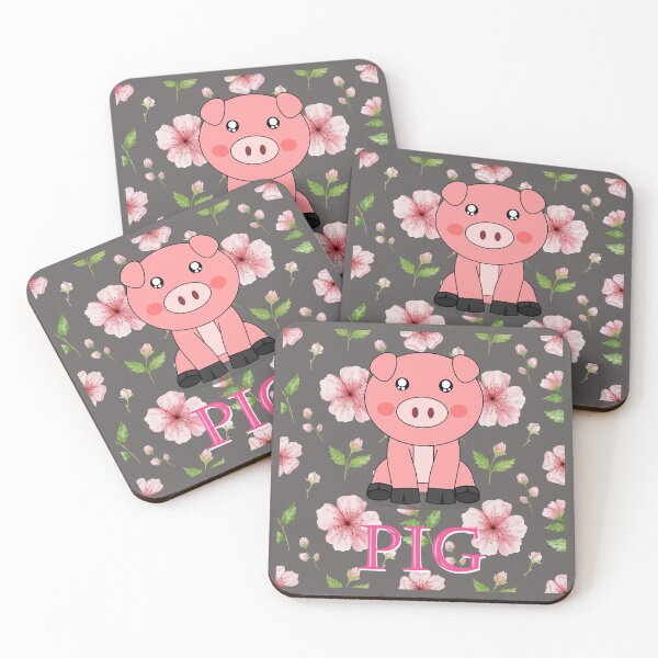 Item preview, CHIBI PIG| PIG| designed and sold by NATUREZONE.