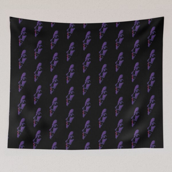Item preview, Sultry Face Silhouette - Pink & Purple designed and sold by ladyfacecreates.