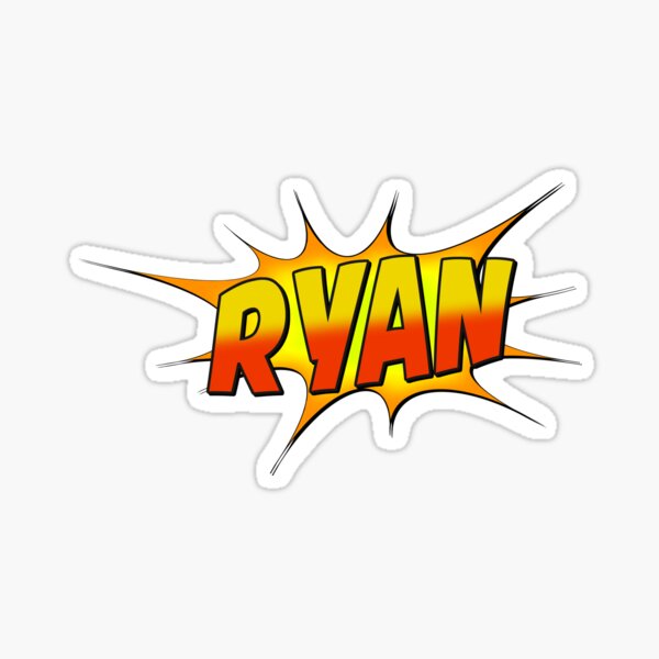 Ryan Taking Names Sticker for Sale by tina598