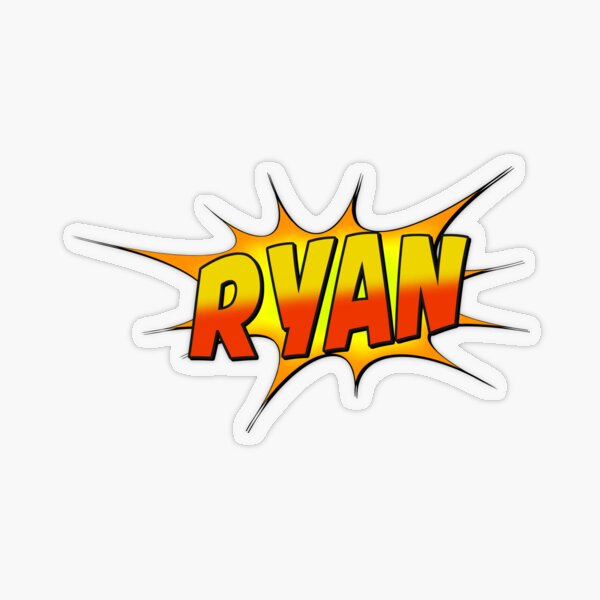 Ryan Stickers for Sale