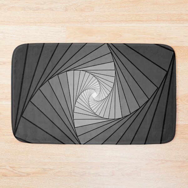 Item preview, Gray to black spirals designed and sold by adiosmillet.