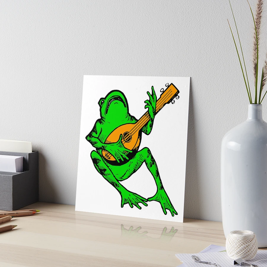 Minecraft Frog Art Board Print for Sale by Gamers Hub